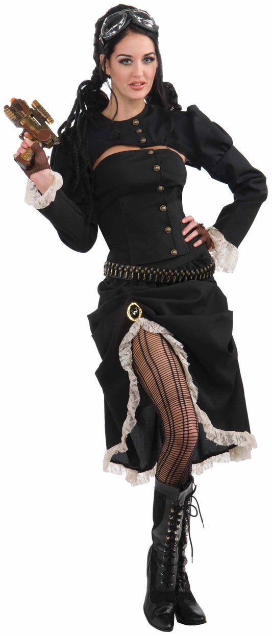 Bristol Novelty Forum Novelties 66786 Steampunk Renegade Costume (UK 10-12)