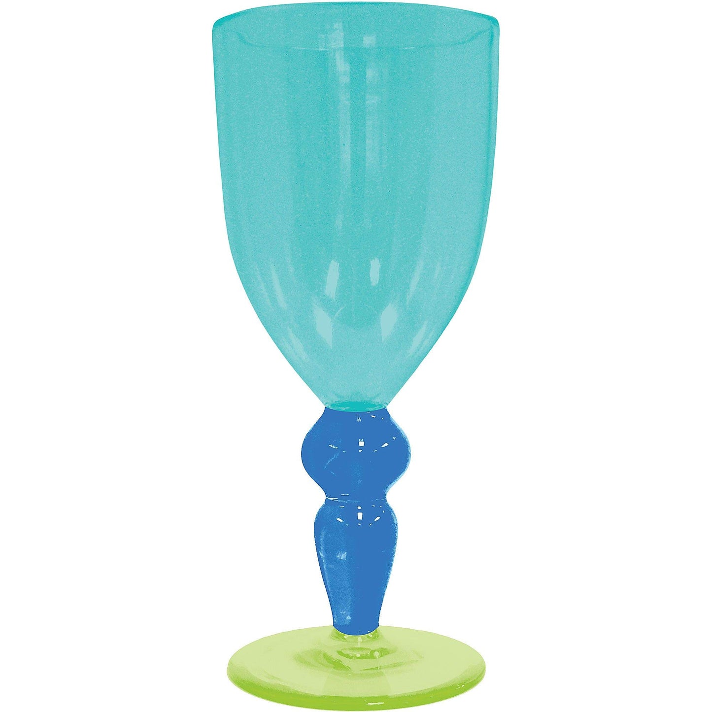 Amscan Hawaiian Wine Glass Cool