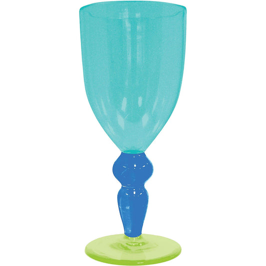 Amscan Hawaiian Wine Glass Cool