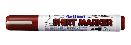 Artline Ekt2 Shirt Marker - Brown