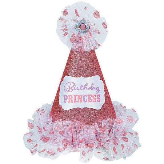 Birthday Princess Cone Hats