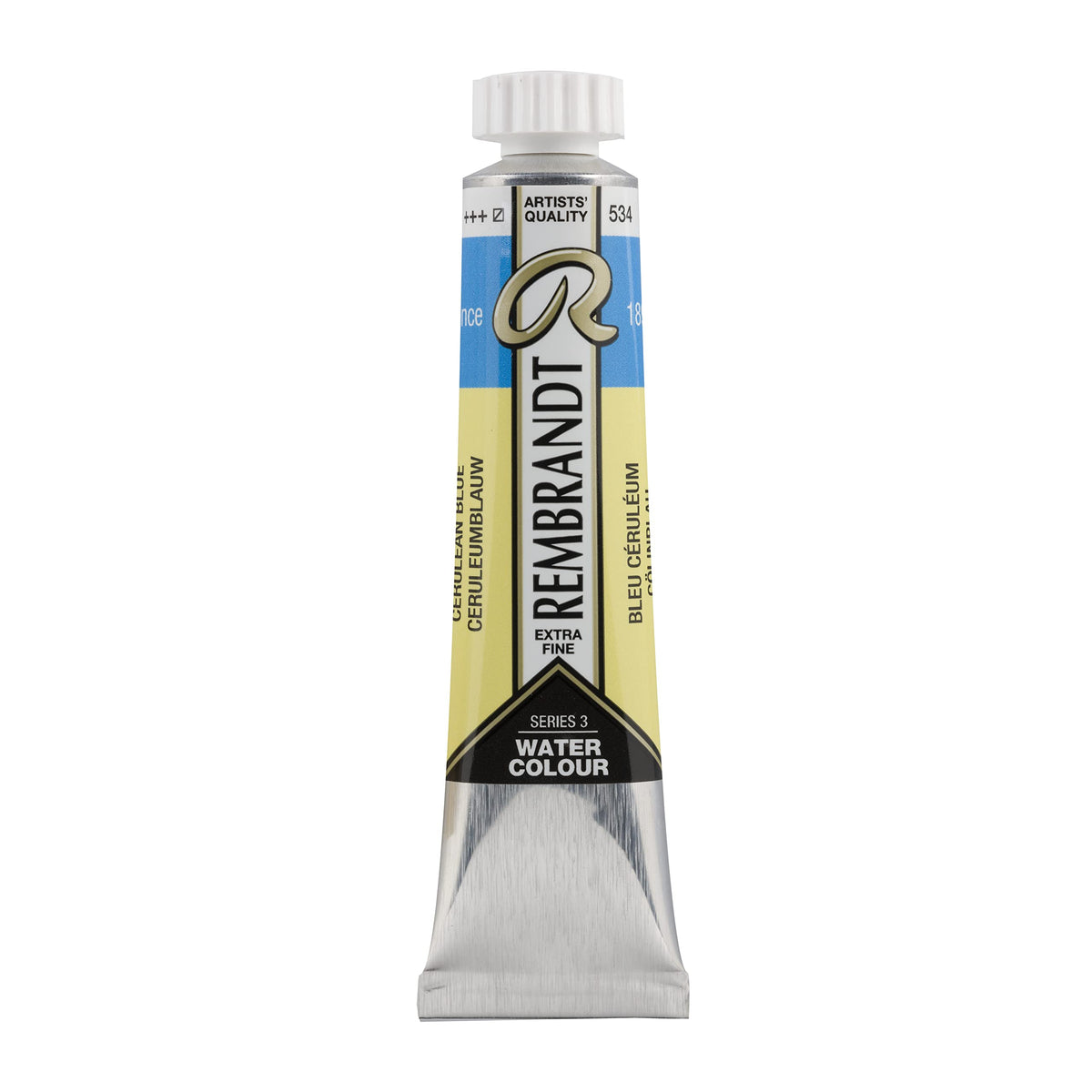Rembrandt Watercolour Tube 20 ml Cerulean Blue 534