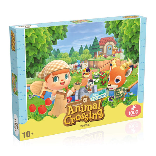 Winning Moves Animal Crossing New Horizon 1000 Piece Jigsaw Puzzle Game