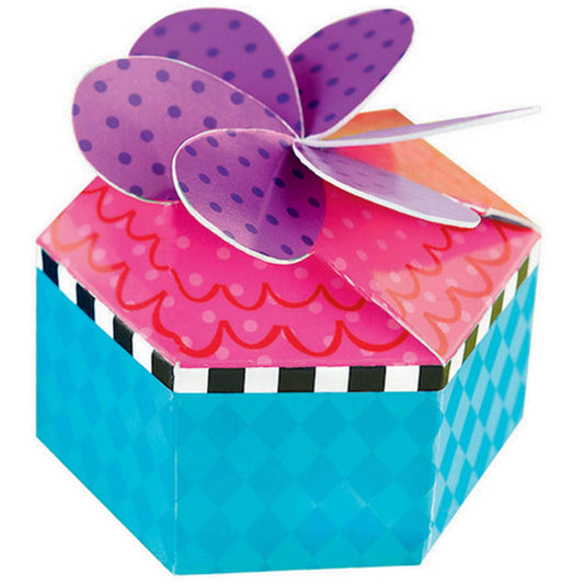 Mad Tea Party Favour Boxes 3cm x 6.3cm /12