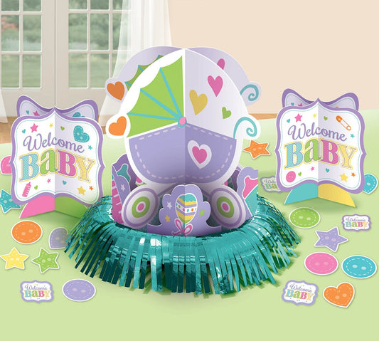Amscan Welcome Baby Table Decoration Kit /4