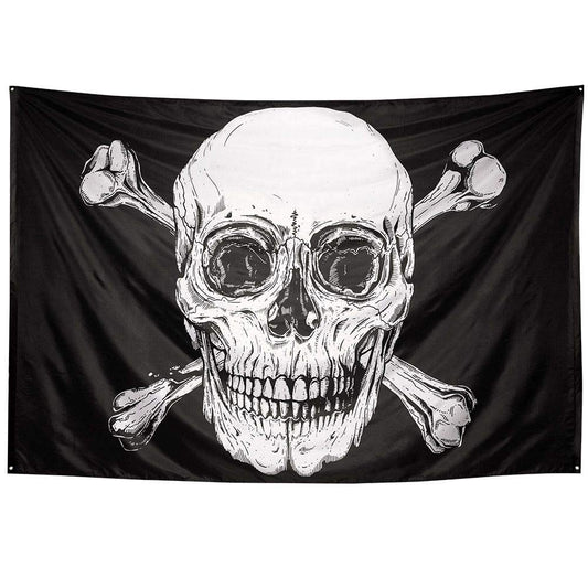 Boland 10201549 BolMaxi Pirate Flag Jolly, Multi-Coloured, Standard Size