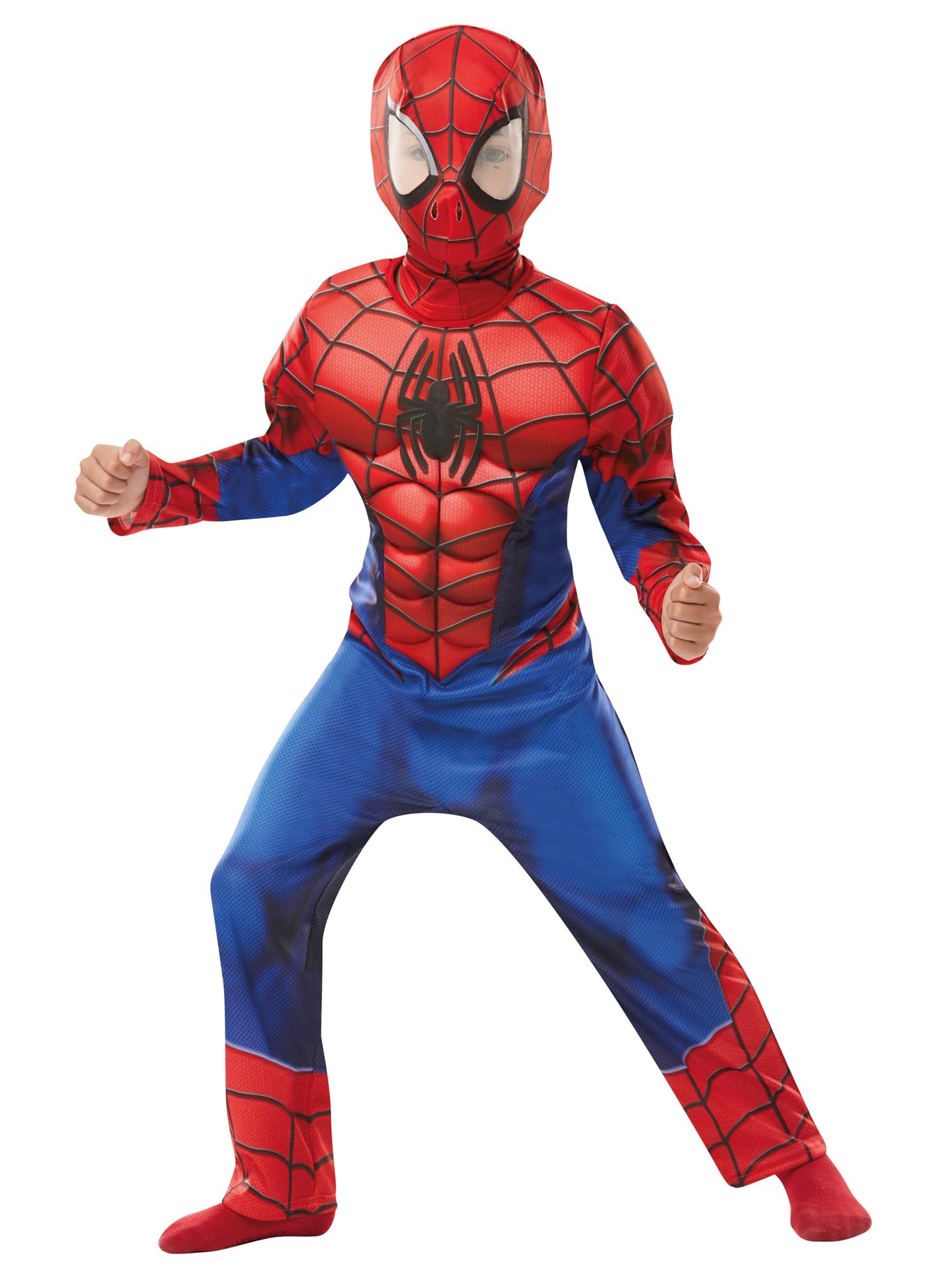 Rubie's 640895 9-10 Spiderman Marvel Spider-Man Deluxe Child Costume, Boys, Years