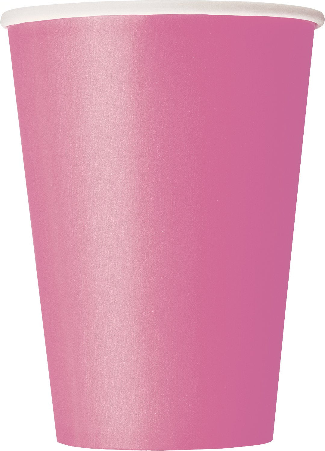 Unique Party - 12oz Hot Pink Paper Cups, Pack of 10
