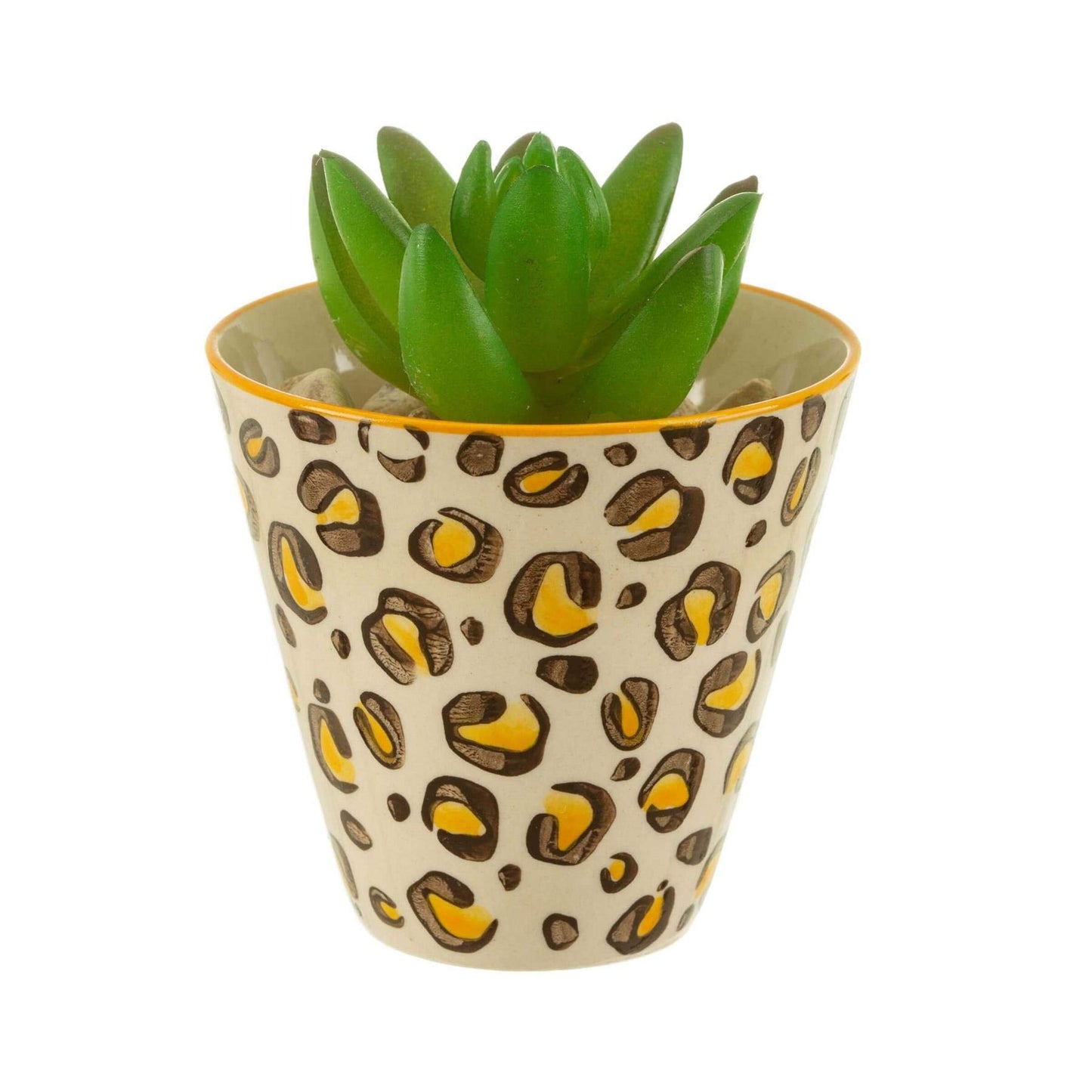 Sass & Belle Mini Leopard Love Planter