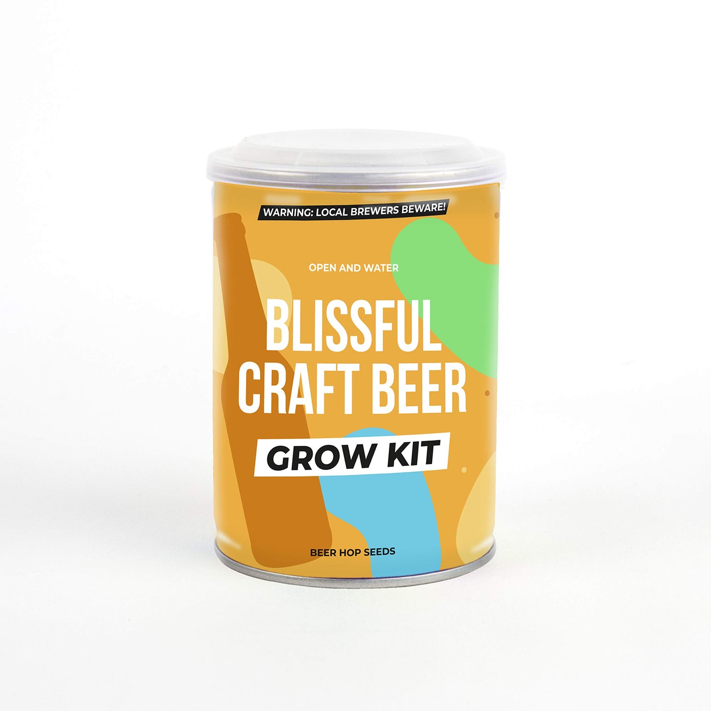 Gift Republic Grow Your Own Blissful Craft Beer Grow Tin, Multi, GR850011