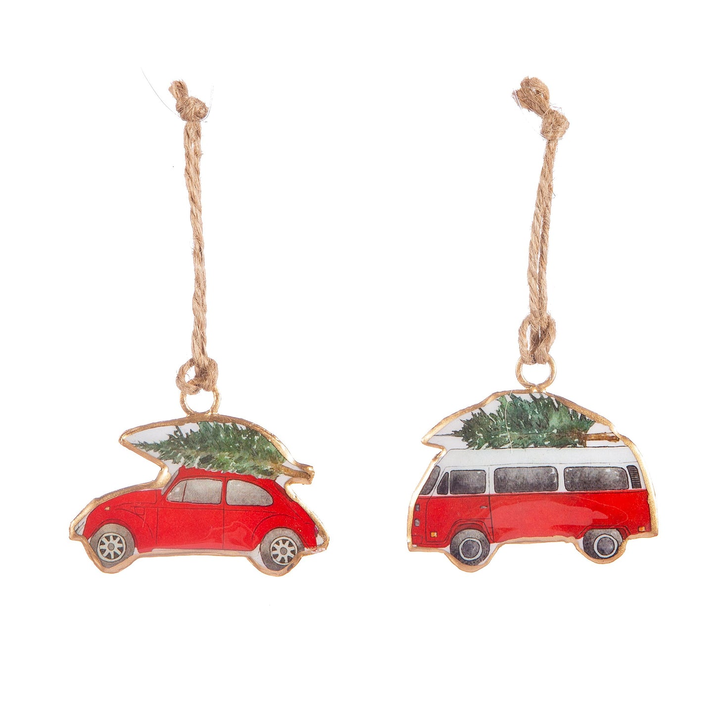 Sass & Belle Car & Camper Hanging Decoration Small