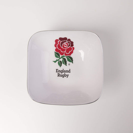 England Rugby Square Bowl 16 cm - Fairtrade & Handmade