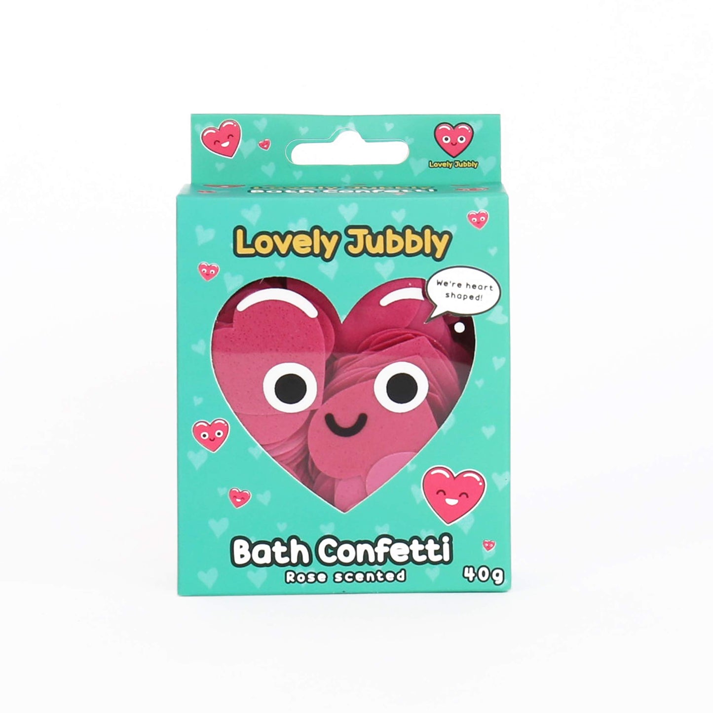 Gift Republic Heart Bath Confetti, Red, 40g GR650013