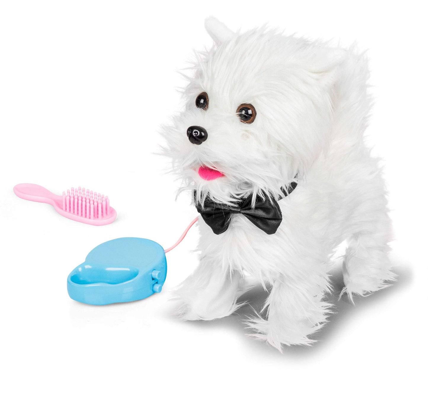 Tobar Animigos Walking Westie Electronic Dog Soft Toy