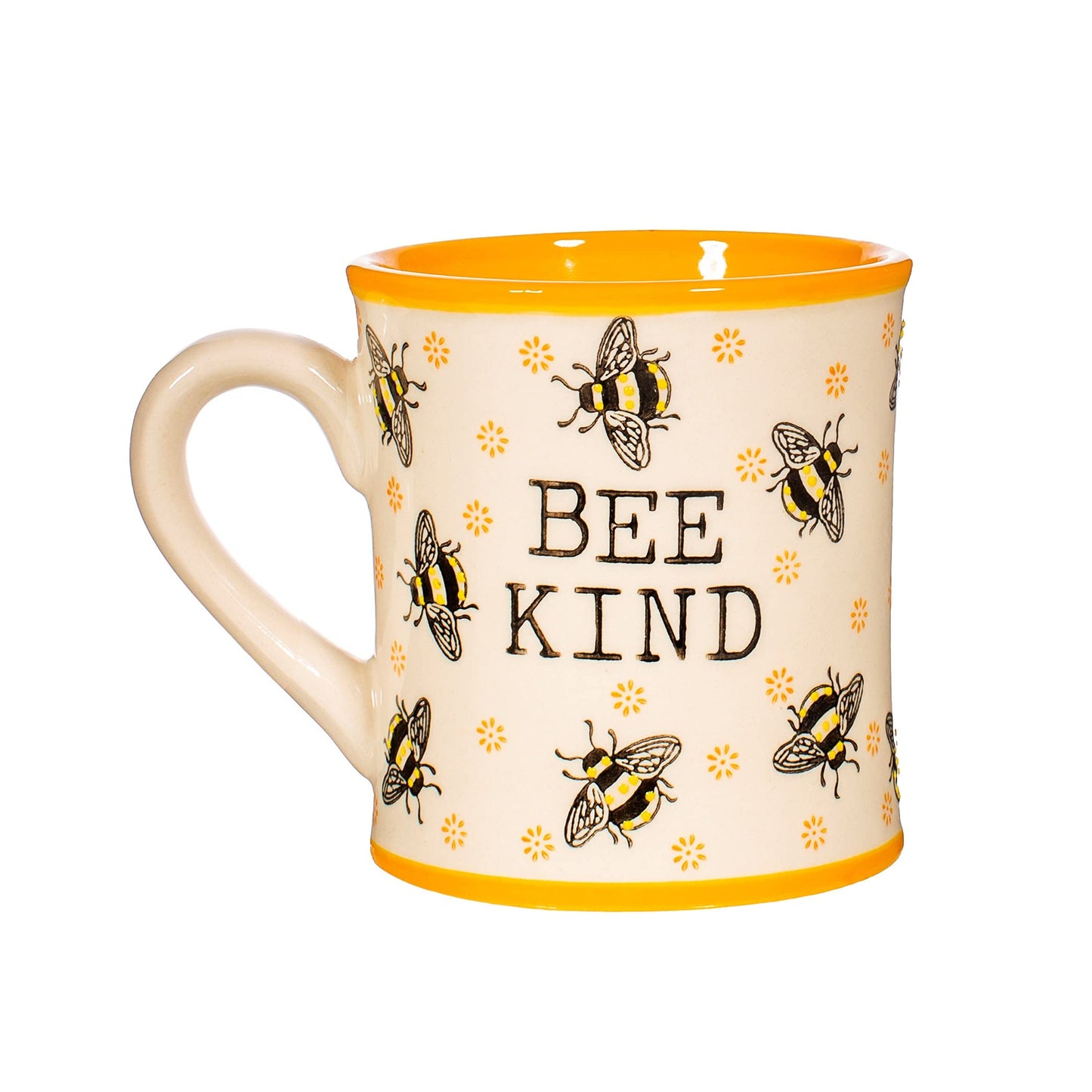 Sass & Belle Bee Kind Yellow Mug