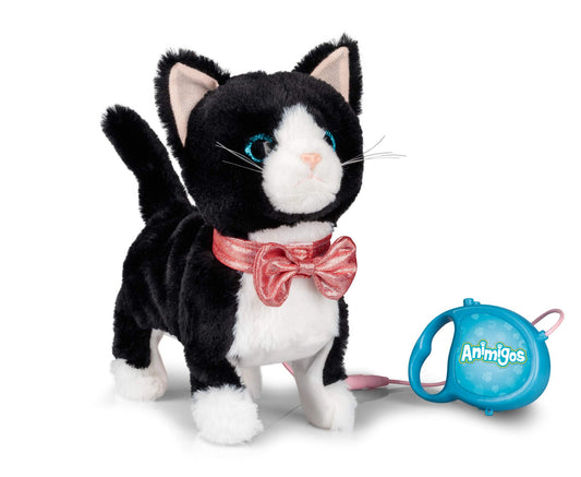 Tobar Animigos Remote Control MISCHIEVOUS MOGGIE CAT Battery Powered Plush Toy