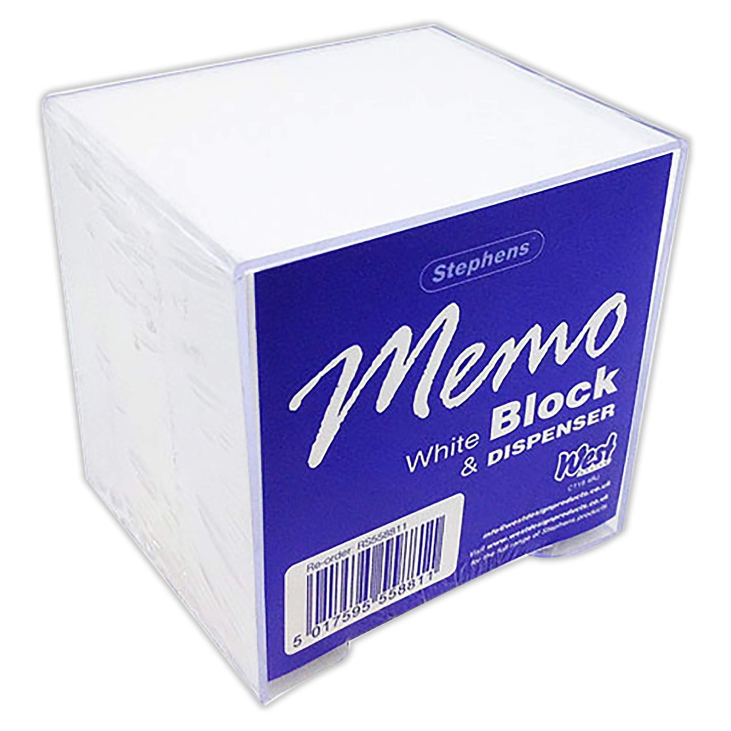 Stephens 558811 Memo Block - White