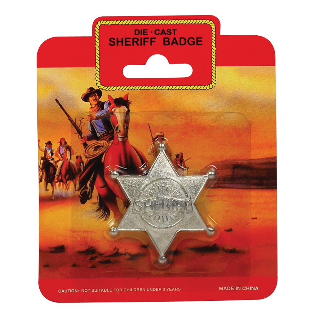 Bristol Novelty Sheriff/Cowboy Badge