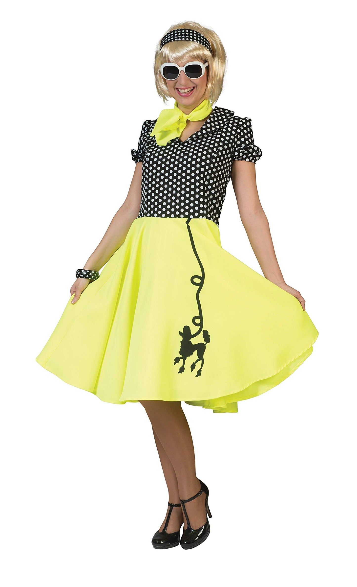 Bristol Novelty AC759 Poodle Dress Costume (UK Size 10-12)