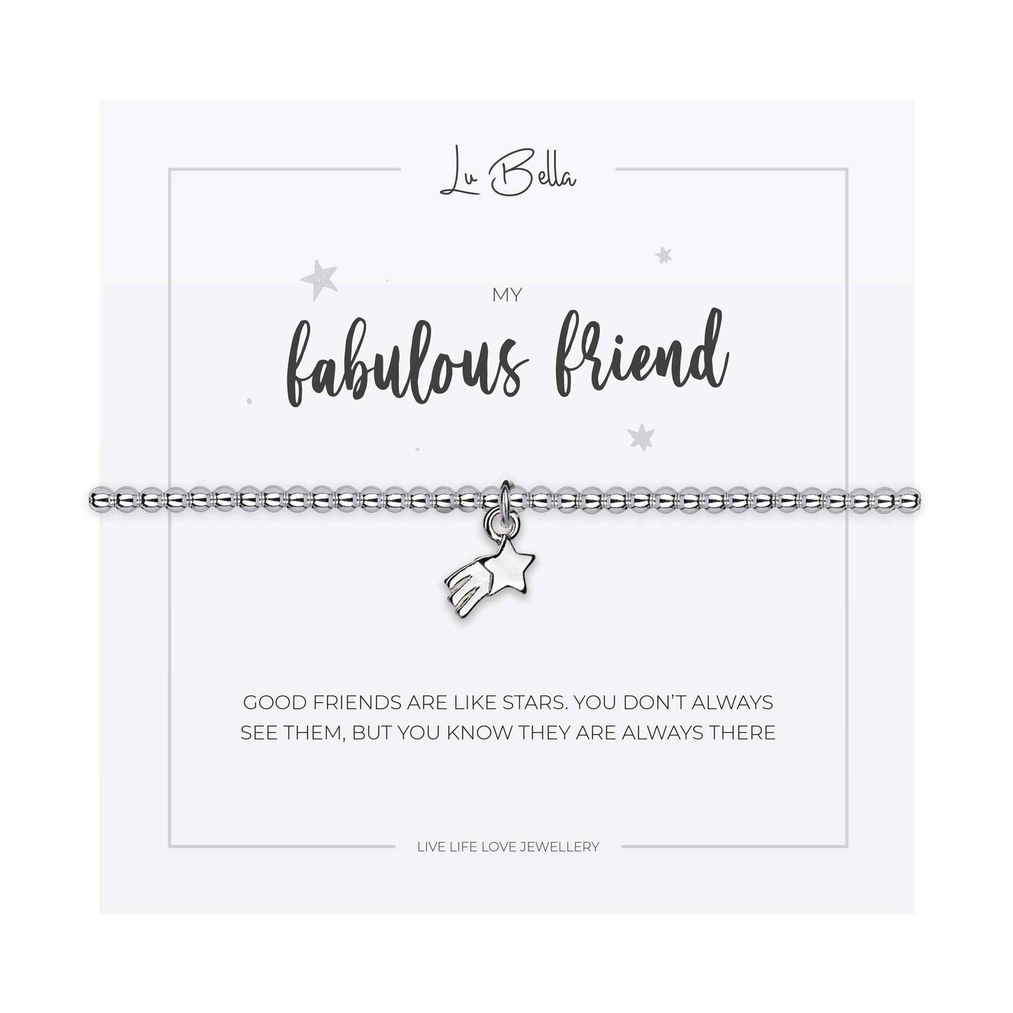 Lu Bella Shooting Star Friendship Charm Bracelet