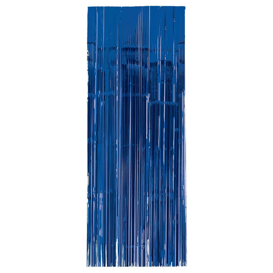 Amscan Curtain Met 0.9X2.4M Bri Blue