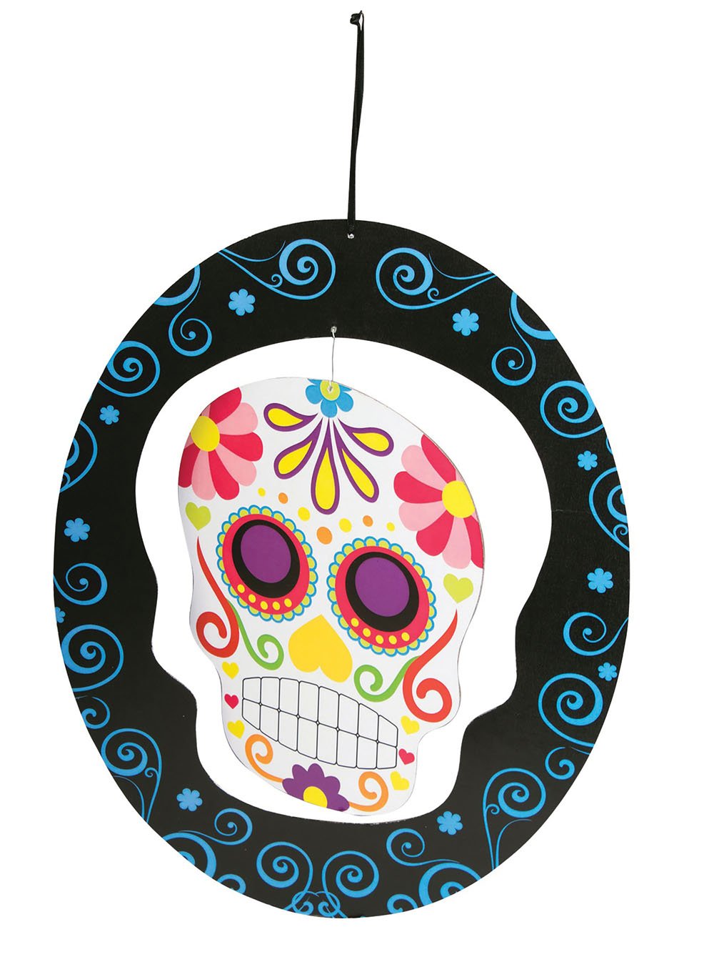 Forum Novelties X75317 Day of The Dead Mobile, Multi-Colour, One Size