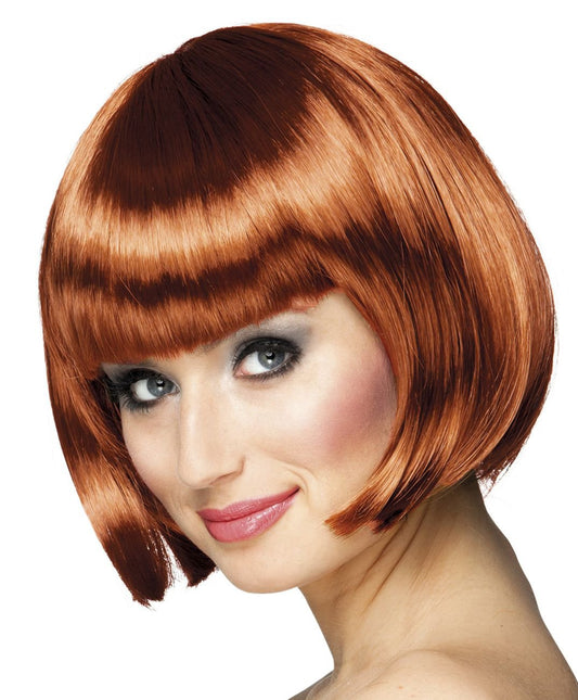 Boland 10103117 BOLAdult Cabaret Wig, One Size, Copper