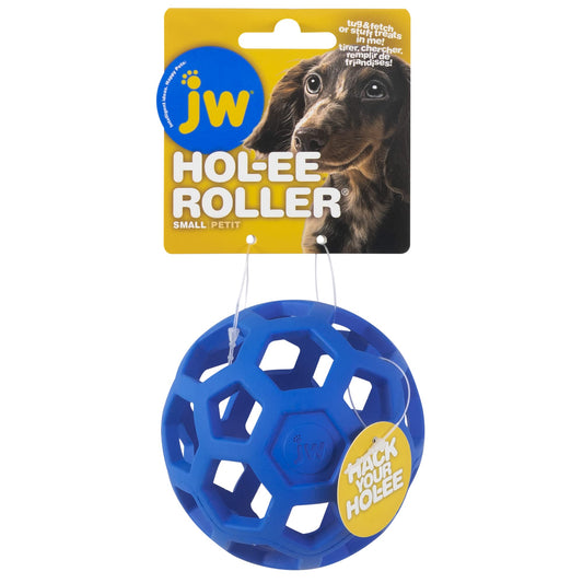 JW Hol-Ee Roller Small By Dog Toy Chew And Bite, Assorted colors