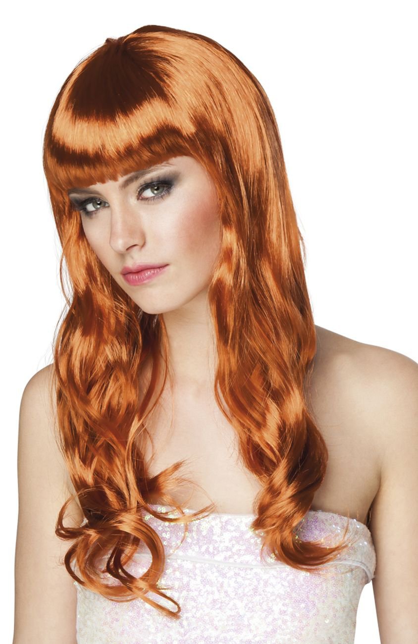 Boland 10103103 BOLAdult Chique Wig, One Size, Copper