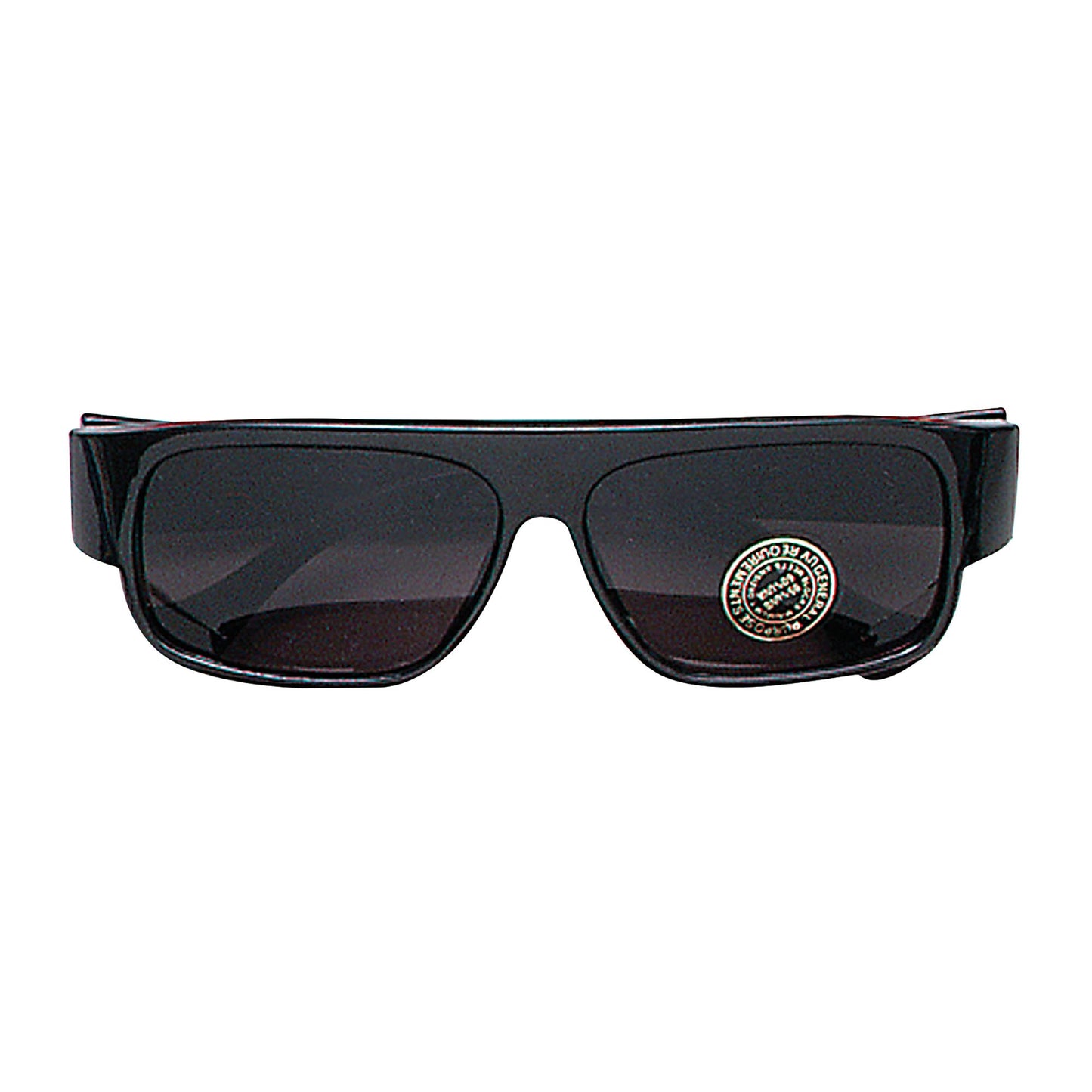 Bristol Novelty BA209 Block Style Glasses | Black RayBan, Unisex-Adult, One Size