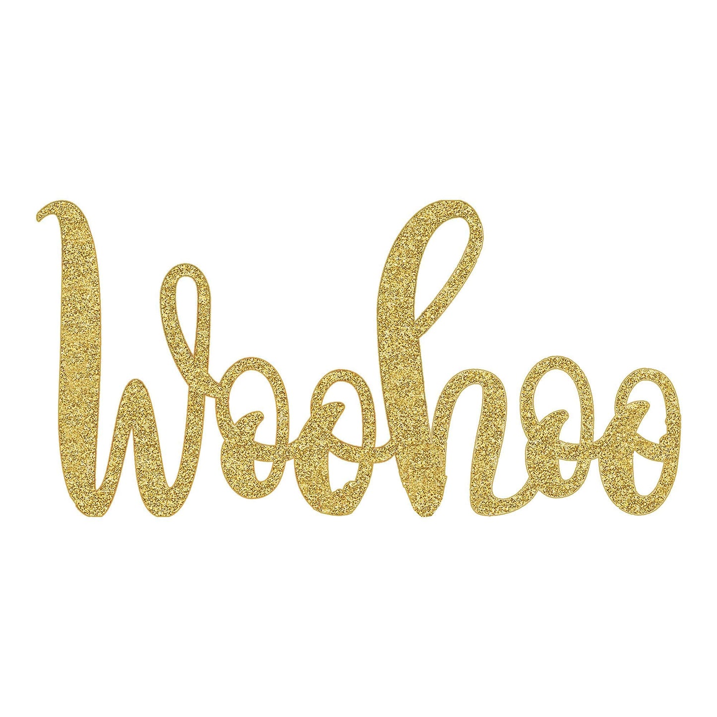 Woohoo Glitter Photo Props 68cm x 33cm