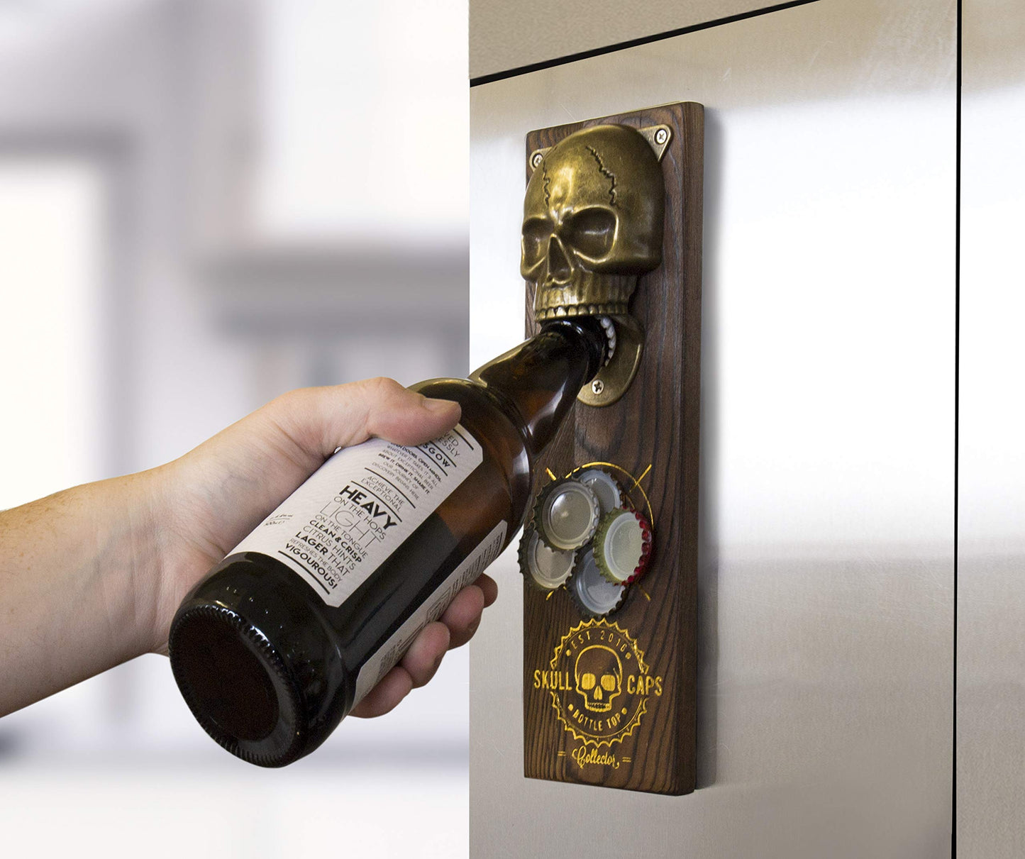 Skull Caps Bottle Opener