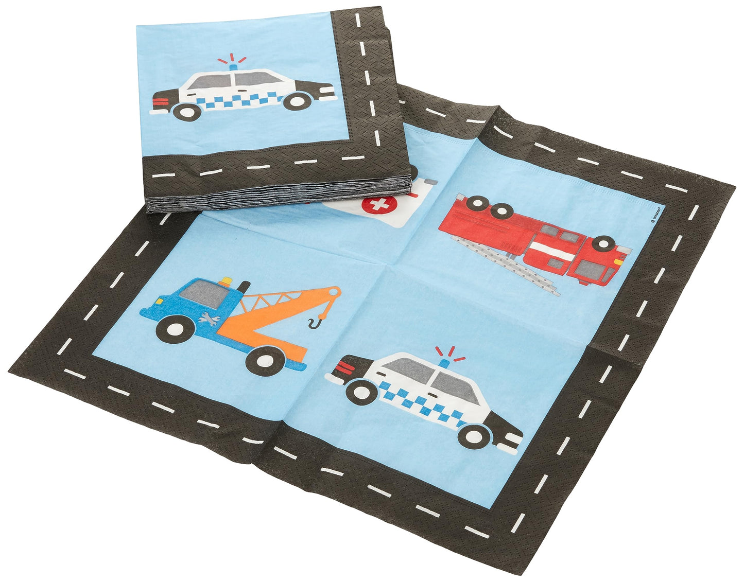 On the Road Luncheon Napkins 33cm (20 pk)