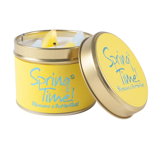 Lily-Flame Springtime Tin, Yellow