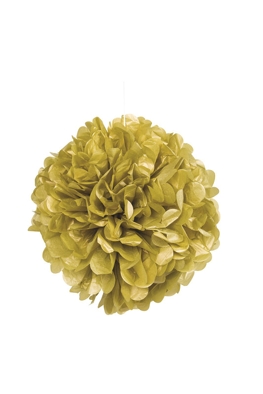 Unique Party - 40cm Gold Tissue Paper Pom Pom Party Decoration