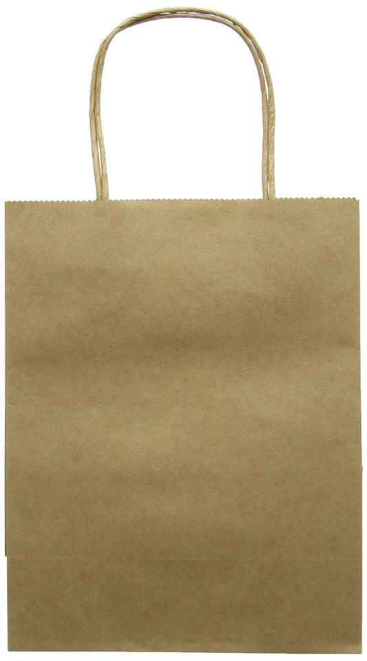 Docrafts Bare Basics Large Kraft Gift Bags, Pack of 5