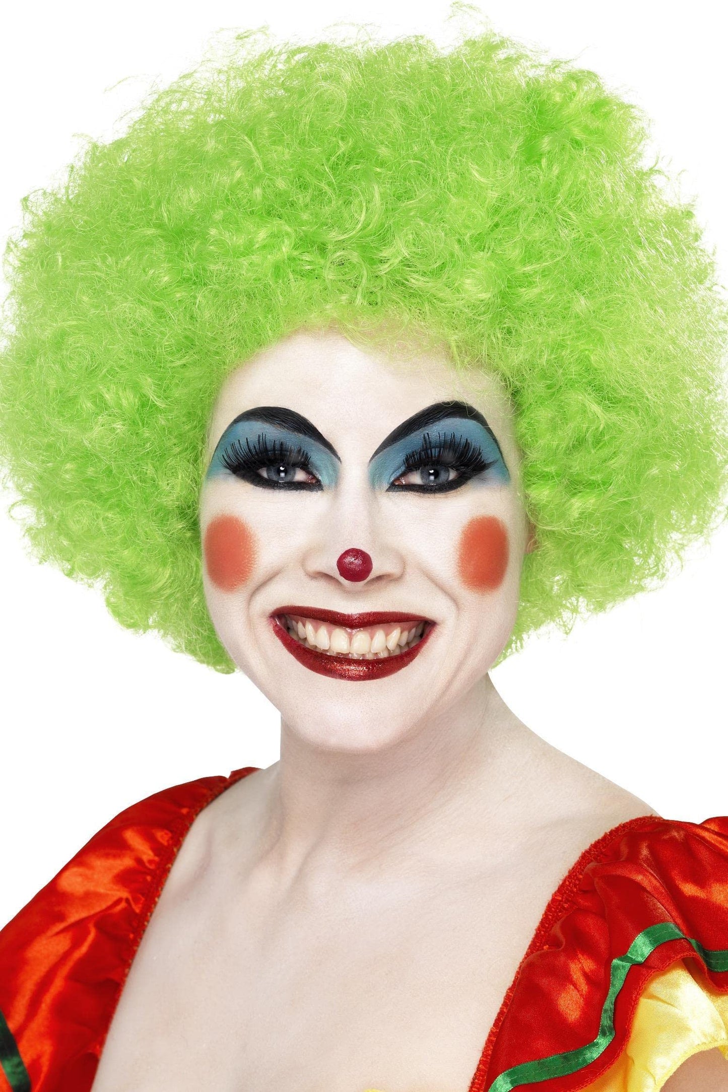 Smiffys Crazy Clown Wig Green