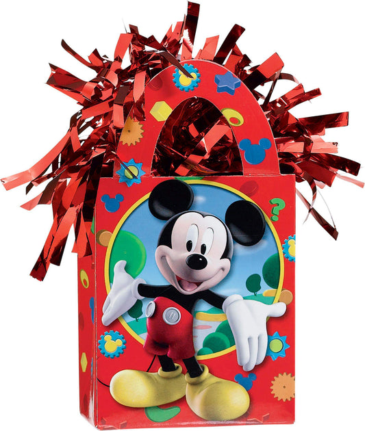 amscan 10022649 Mickey Mouse Tote Bag Balloon Weight Party Decoration-1 Pc