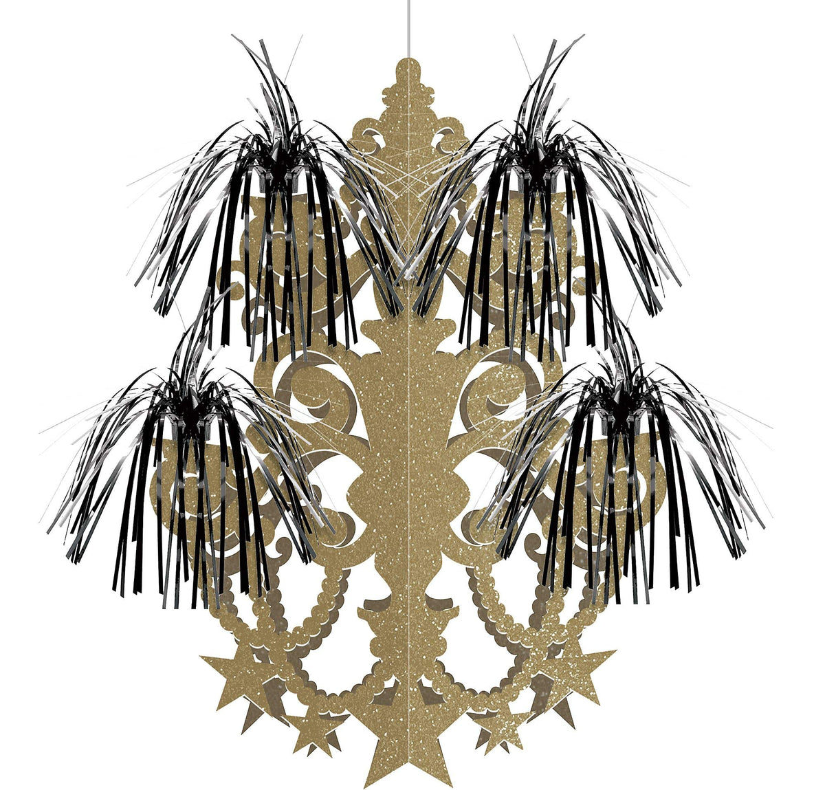 amscan Hollywood Firework Chandeliers 36cm x 52cm