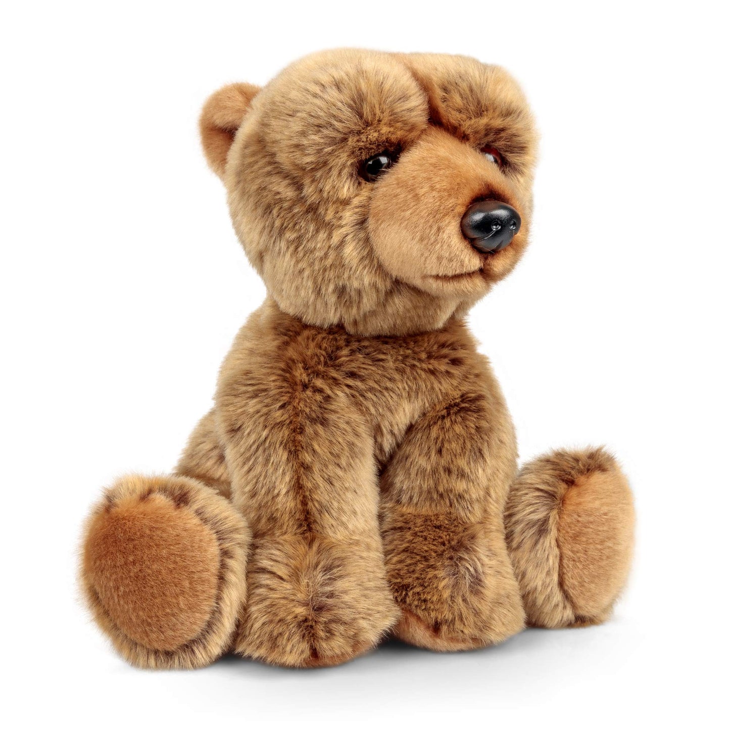 Animigos World of Nature 28cm Plush Grizzly Bear Soft Toy