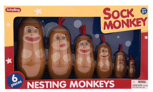 SCHYLLING Nesting Sock Monkeys