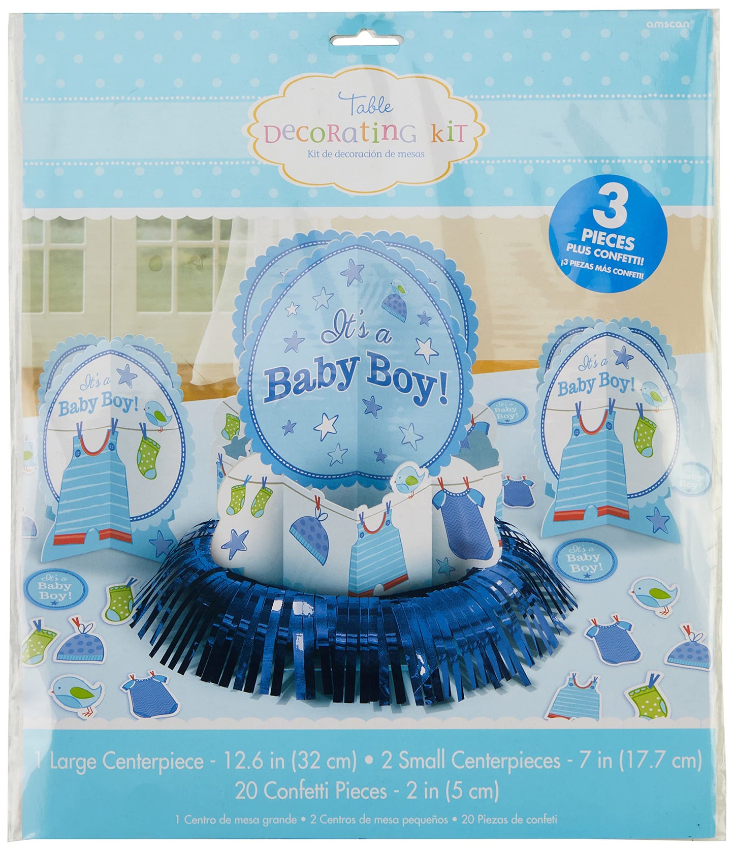 With Love - Boy Table Decoration Kit /4