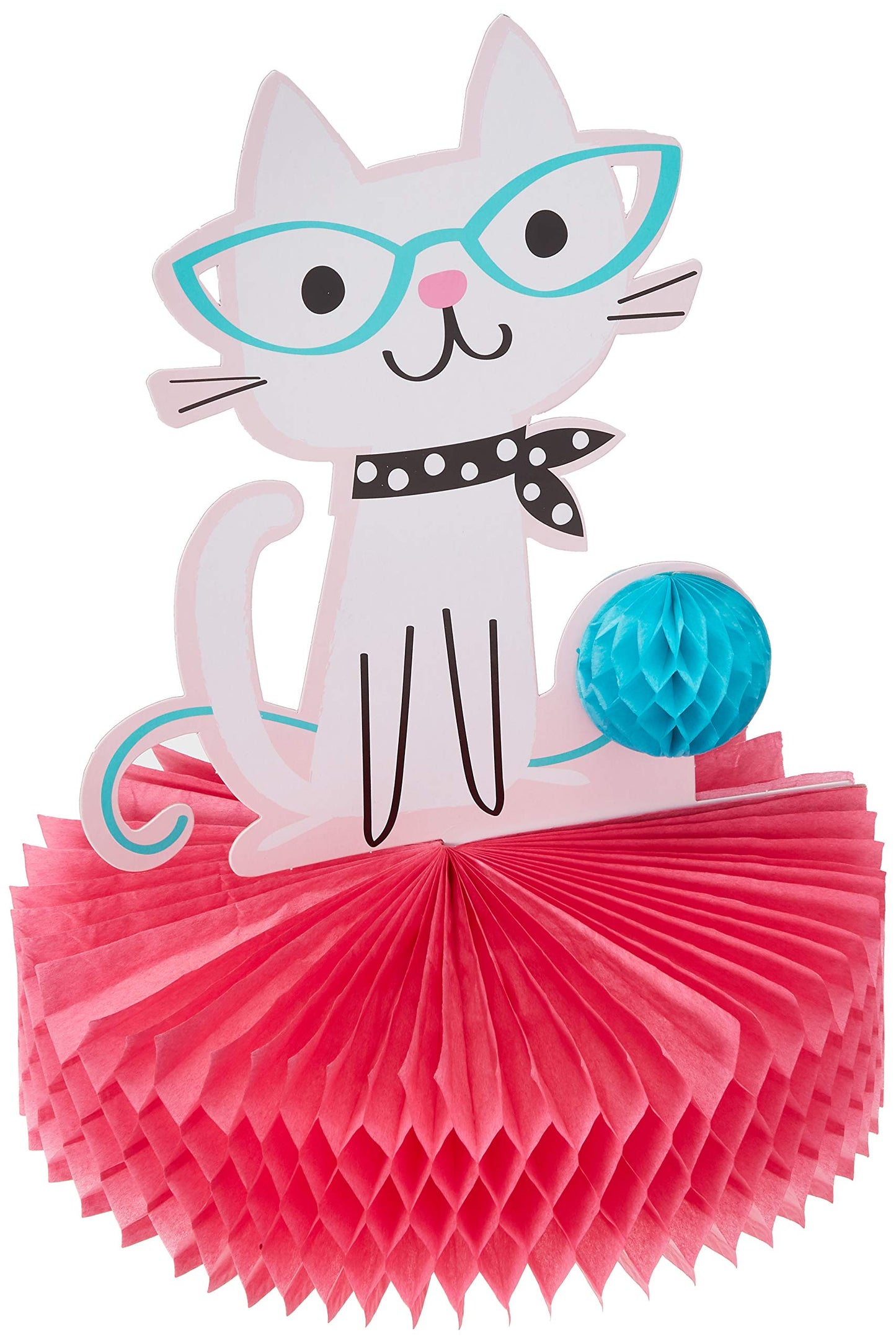 Creative Party Cute Cats Honeycomb Centerpiece