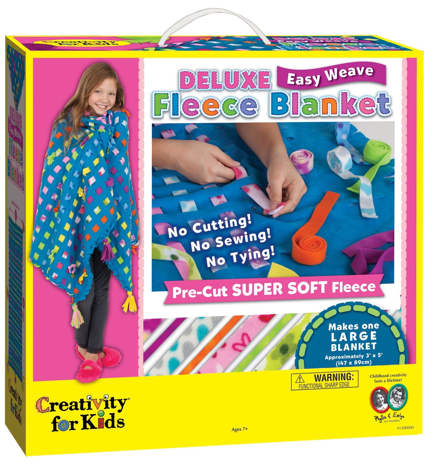 West Design  Easy Weave Fleece Blanket Large Kit
