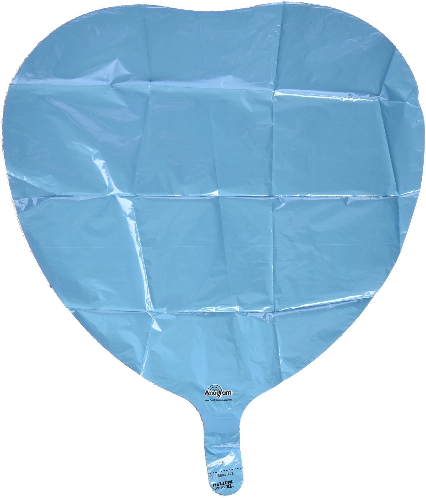 Pale Blue Decorator Heart Standard XL Foil Balloons S15