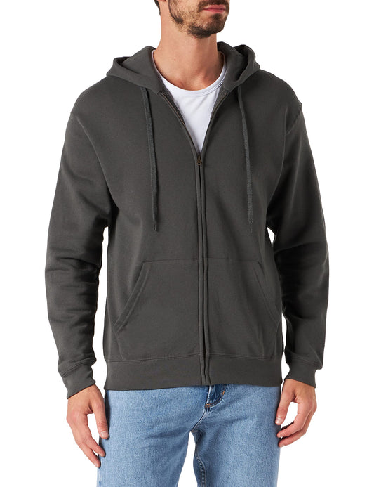 FRUIT OF THE LOOM Men's Ss016m Hoodie, Light Graphite, M UK