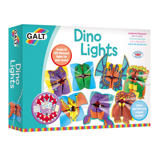 Galt Toys, Dino Lights, Kids' Craft Kits, Ages 7 Years Plus