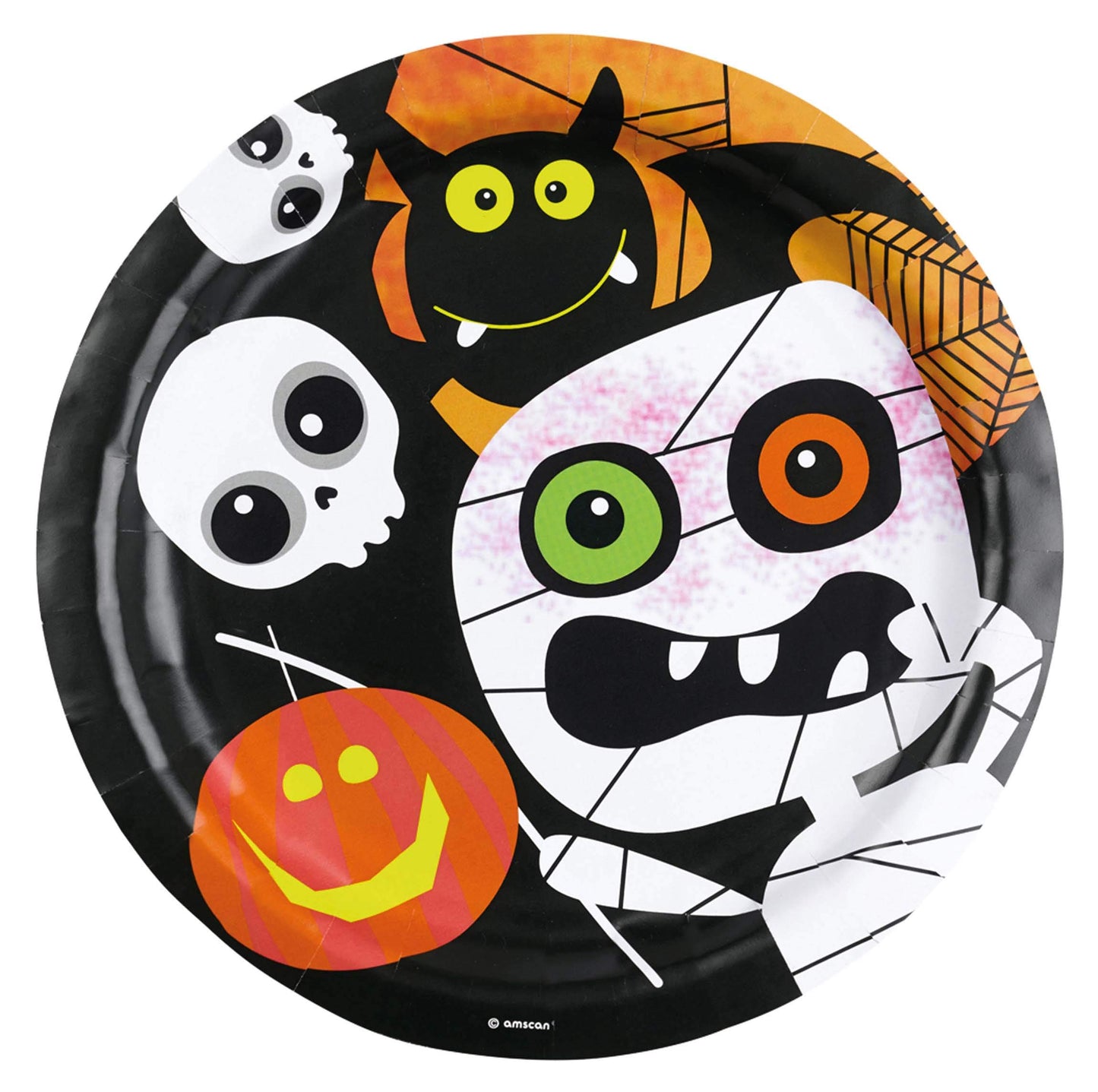 Friendly Mummy Paper Plates 23cm (includes 8)