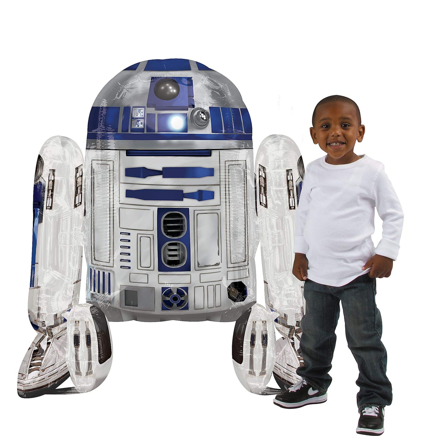 Amscan Anagram Star Wars R2-D2 Foil Airwalker Balloon P93 (34"/86cm x 38"/96cm)