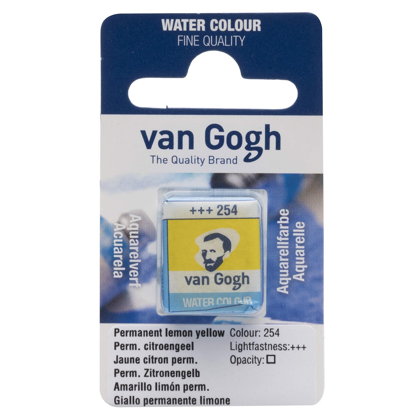 Van Gogh Aquarellfarbe, Perm.zitronengelb 1-2 Napf [Spielzeug]